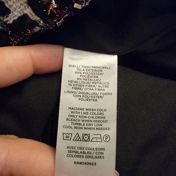 NWT LOFT Skirt Size 0P Multicolor - Picture 4 of 7